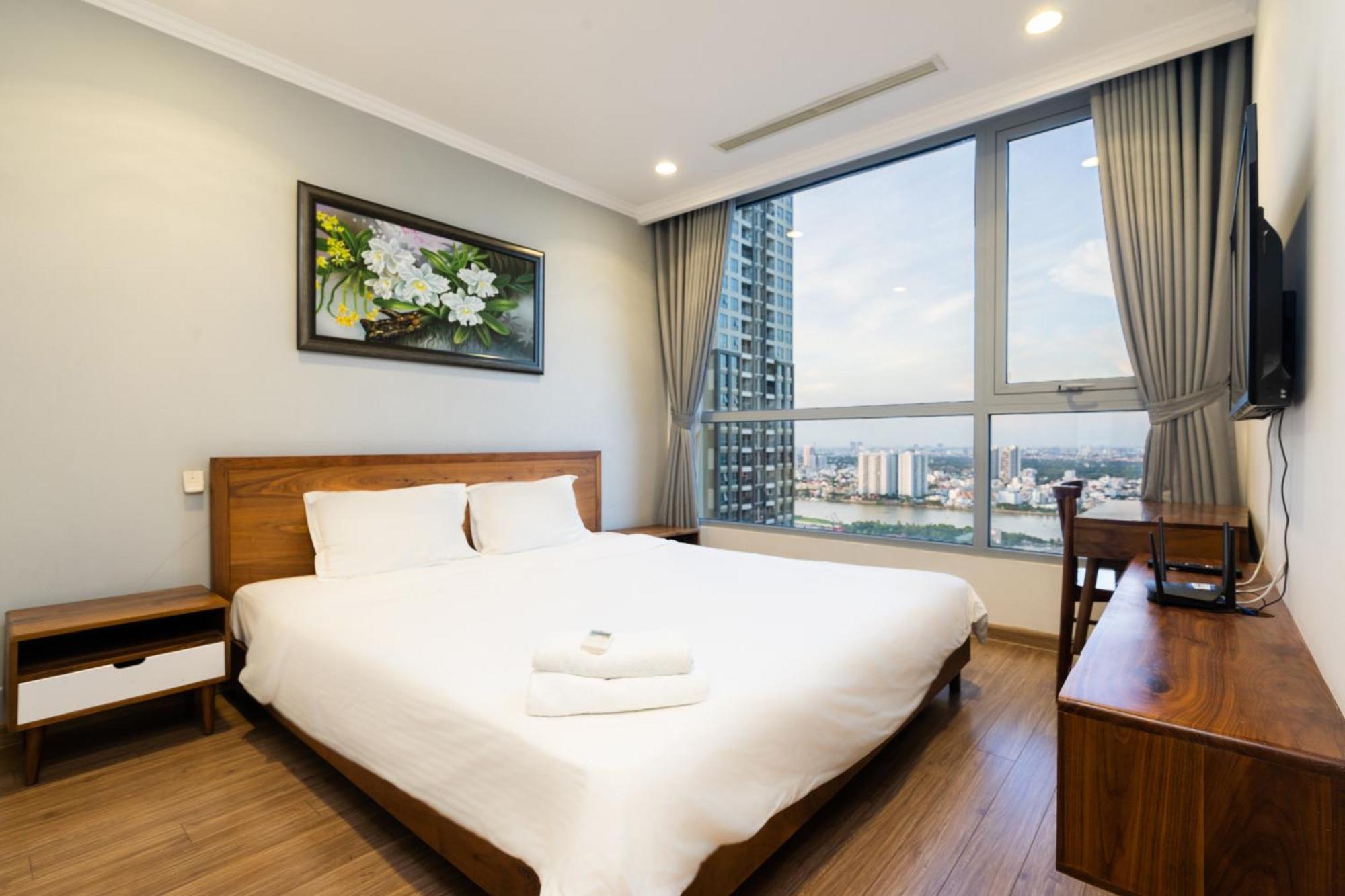 Vinhomes Central Park - Serviced Apartments Rental Ltd Hô Chi Minh-Ville Extérieur photo